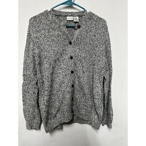 Isaac Mizrahi Sweater Size Large‎ Button Up